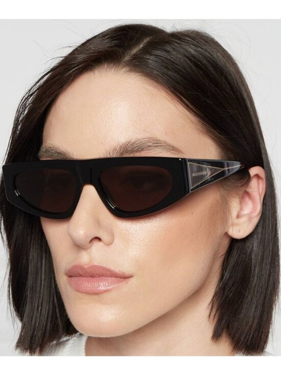 NEW BOTTEGA VENETA SUNGLASSES BV1277S 001 WOMEN BLACK EYEWEAR main image 7